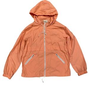 La Panoplie Orange Track Jacket Rain Coat Size‎ XL
